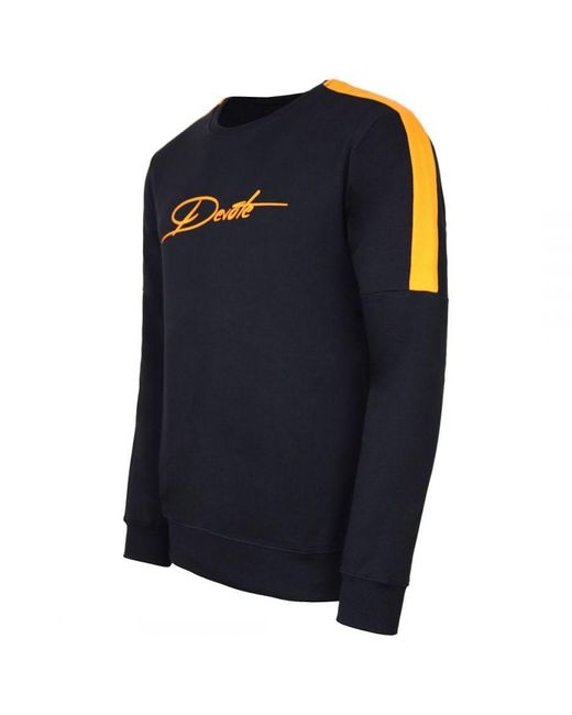 Devote London Blue Baldwin Sweater for men
