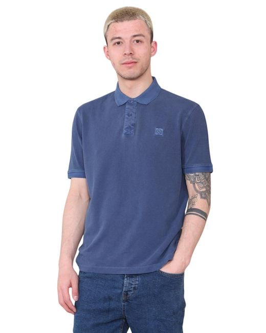 Marks Spencer M&S Ss Polo Shirt in Blue for Men Lyst UK