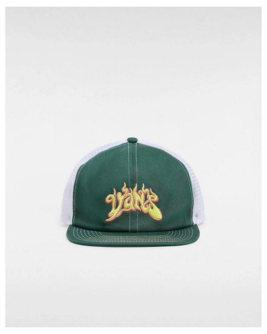 Vans Green Higher Place Unstructured Trucker Hat