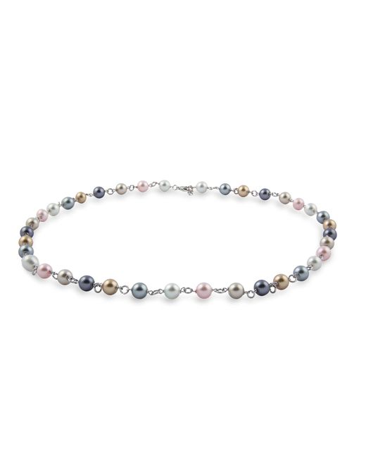 Perlas Mallorca Pollença Parelketting Fk-Vxvk-1Oaj Voor in het Metallic