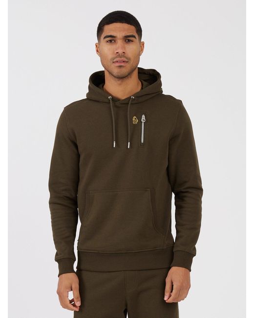 Luke 1977 Green Los Angeles 2 Pullover Hoodie for men