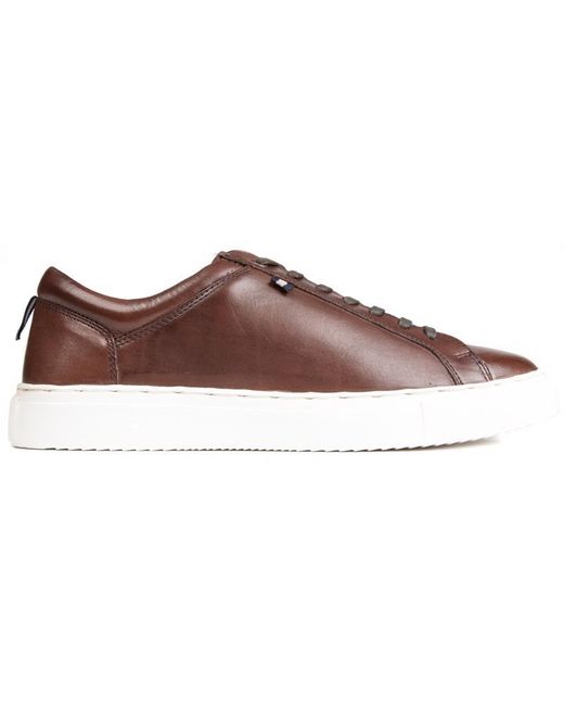 Silver Street London Brown Holden Trainers for men
