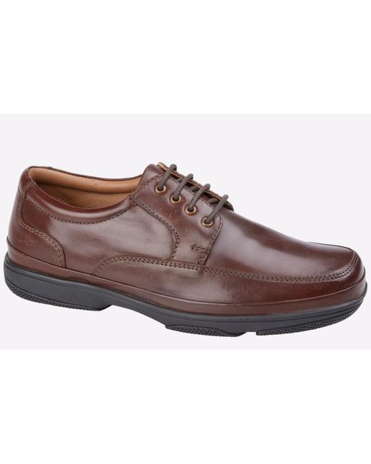 Roamer Brown Danforth Shoes Wide Fit for men