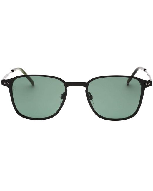Tommy Hilfiger Brown Hiliger Lens Matte Sunglasses for men