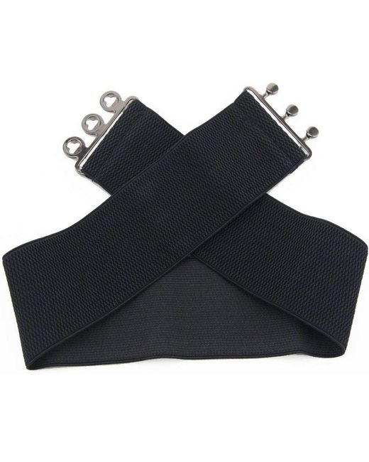 Enzo Blue Elasticated Belt