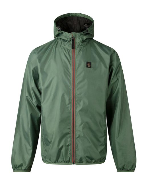 Luke 1977 Green Garnedd Lightweight Nylon Jacket for men