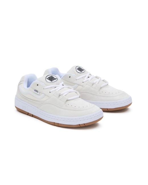 Vans White Speed Long Sleeves Sneakers