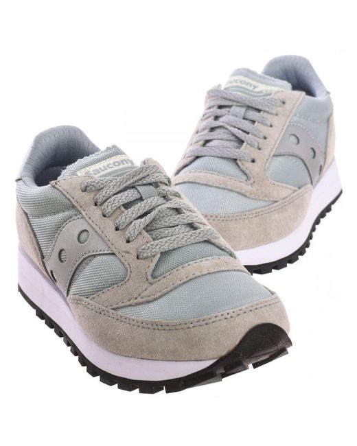 Saucony Gray Sports Shoes Jazz 81