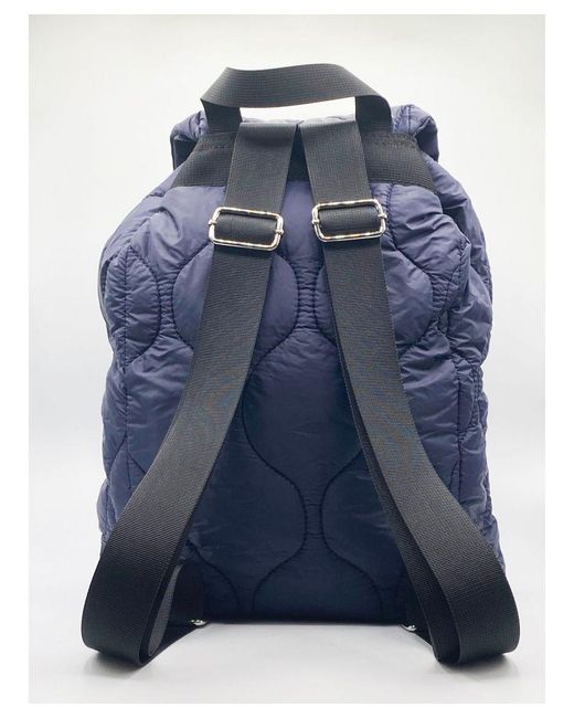 SVNX Blue Asher Quilted Backpack