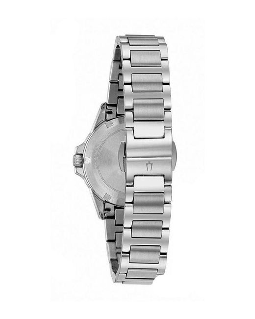 Bulova Metallic Marine Star Watch 96R232 Stainless Steel