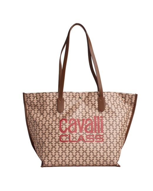 Roberto Cavalli Red Azzurra Shopper Bag Cchb01722 For