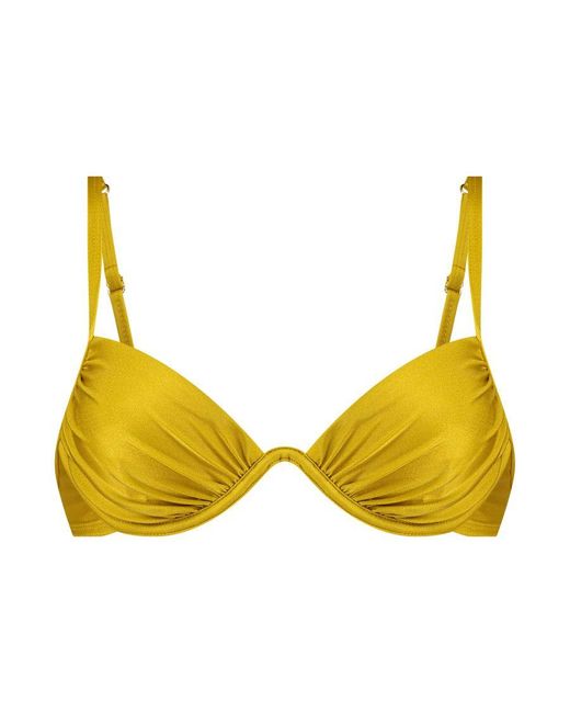 Hunkemöller Bikinitop Nice in het Yellow