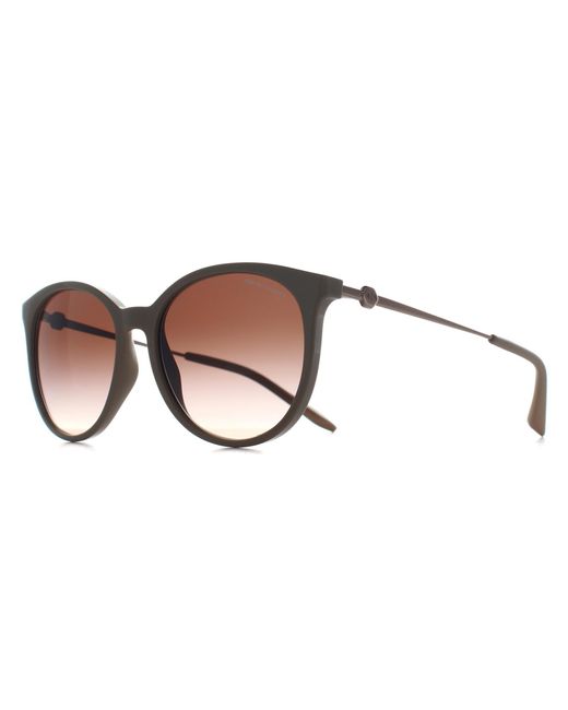 ARMANI EXCHANGE Brown Cat Eye Shiny Tundra Gradient Ax4140S