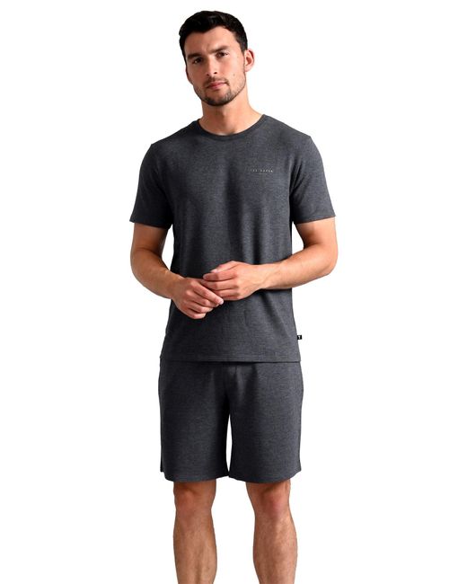 Ted Baker Black Pyjama Shorts for men
