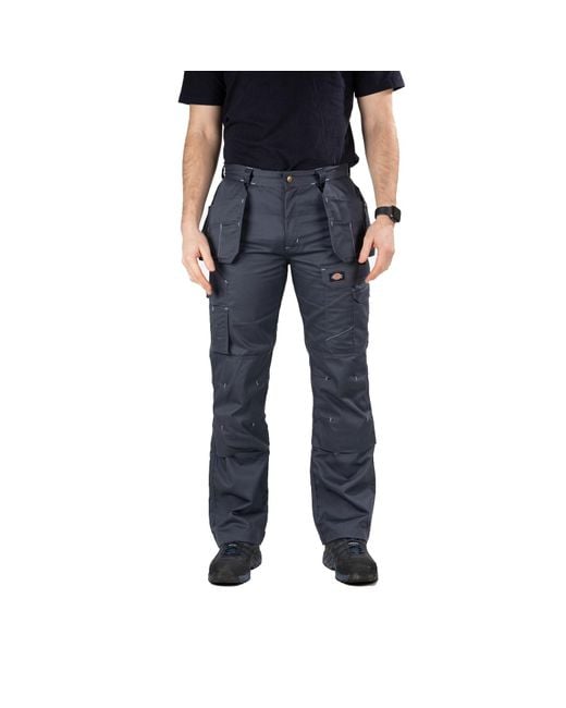 Dickies Black Redhawk Pro Trousers (Straight) for men