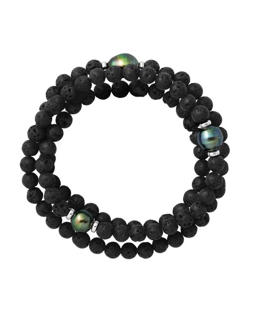Rodney & Rolf Black Bracelet Sterling 925 Manama