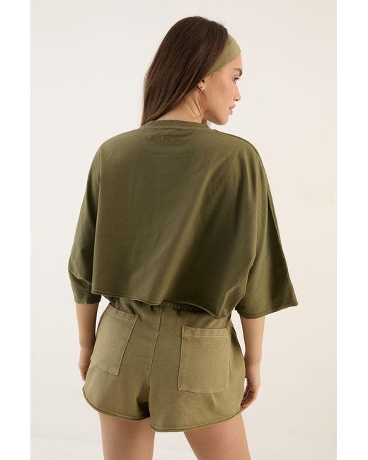 DSGN Studio Brown Heavyweight Washed Sweat Short