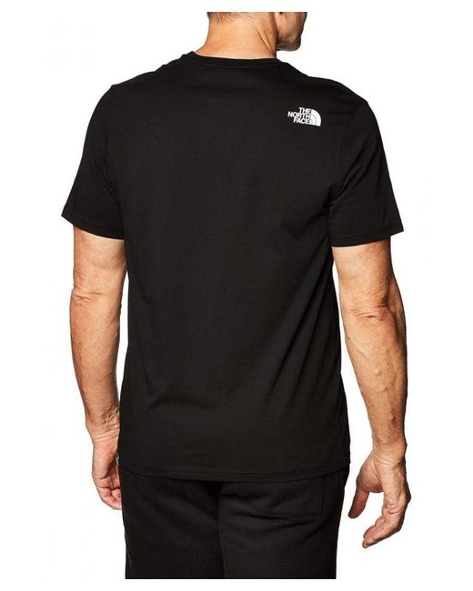 The North Face Black M Standard Ss T Shirt for men