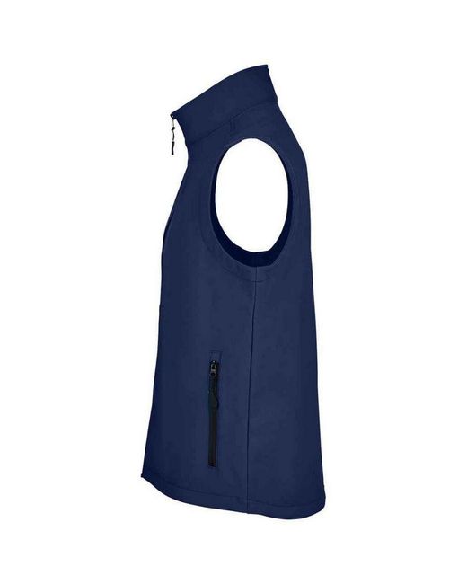 Sol's Blue Race Softshell Body Warmer (French)