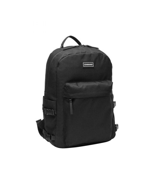 Consigned Black Wyatt Pocketed Backpack