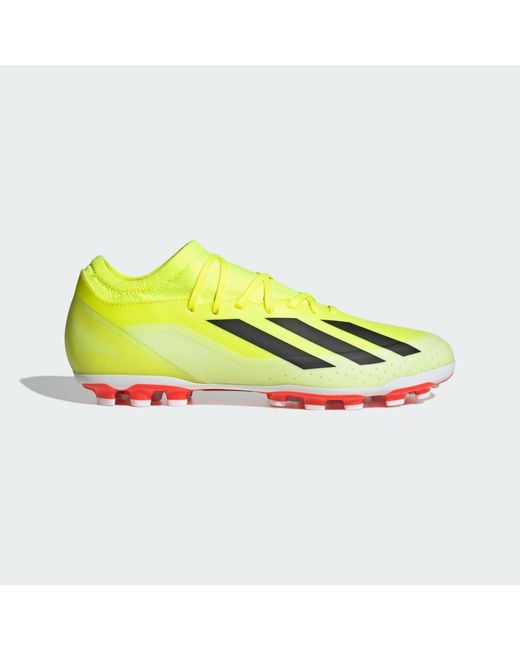 Adidas Originals Yellow X Crazyfast League Artificial Grass Boots