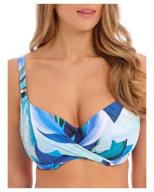 Fantasie Blue Aguada Beach Full Cup Bikini Top