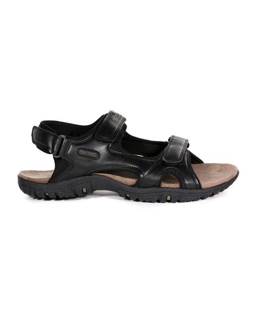 Regatta Black Great Outdoors Haris Sandals for men