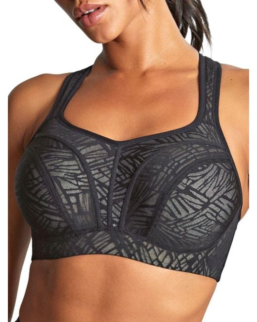Panache Black Power Wired Sports Bra