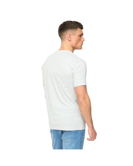 Crosshatch White Transflate T-Shirt (Light) Cotton for men