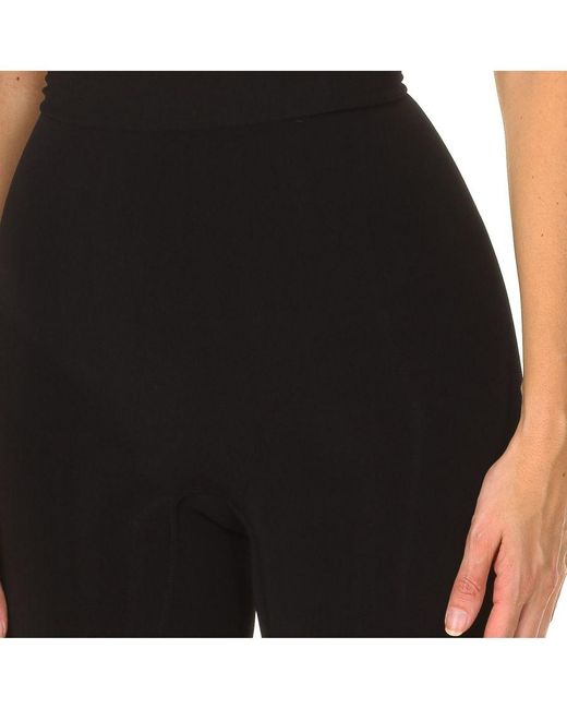 Intimidea Black High-Waisted Modeling Shorts Class 410465