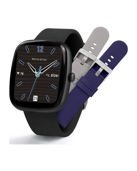 Reflex Active Black Ra50-2223-Set Series 50 Smartwatch And Straps Gift Set