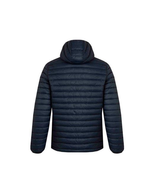 Weird Fish Blue Flete Lightweight Showerproof Padded Jacket for men