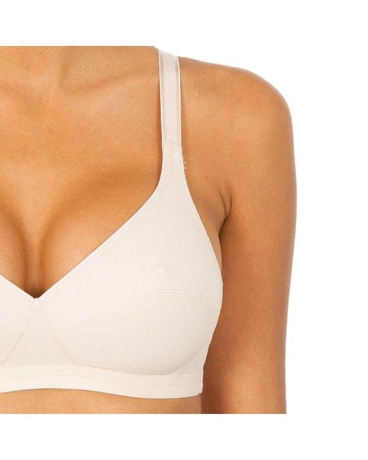 Playtex White Magic Cross-Over Wireless Bra 00Bd