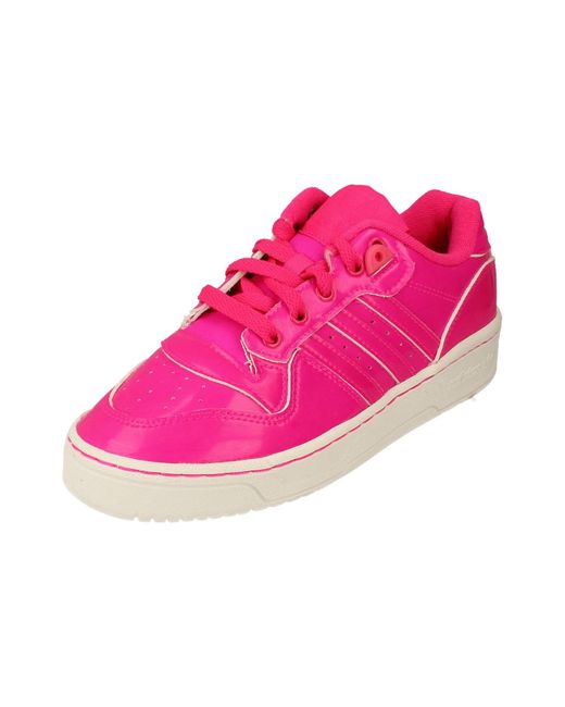 Adidas Pink Originals Rivalry Low Trainers