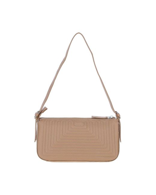 Ashwood Leather White 'Segreto Artigiano' Shoulder Bag
