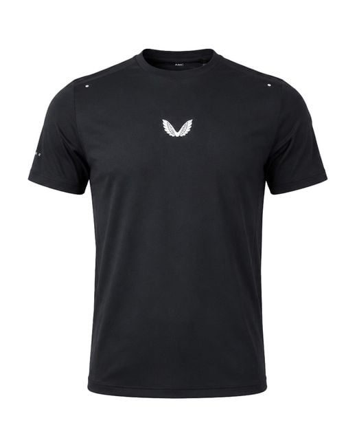 Castore Black Ventilation T-Shirt for men