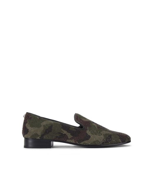 Kurt Geiger Black Suede Ace Loafers for men