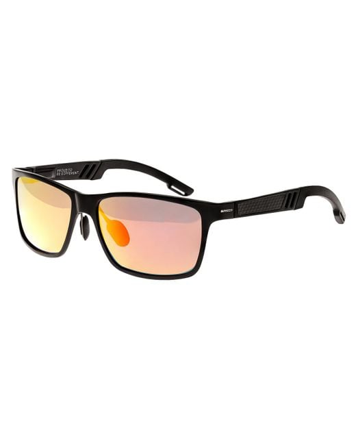 Breed Black Pyxis Titanium Polarized Sunglasses for men