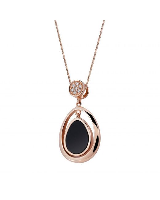 Orphelia Metallic 'Alda' 925 Sterling Set: Necklace + Earrings + Ring