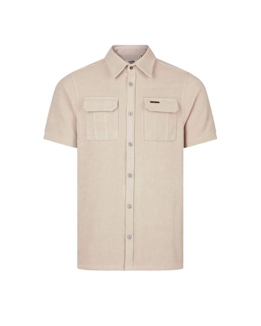Luke 1977 Natural Lye Cord Shirt for men
