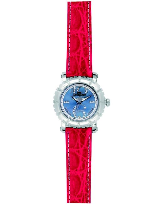 Yonger & Bresson Red Yonger: Watch Band With Dial Crocodile