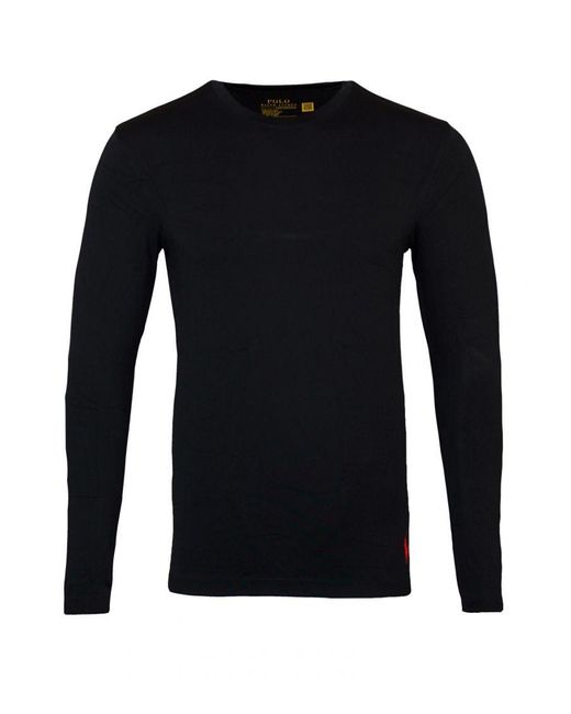 Ralph Lauren Overhemd Met Lange Mouwen in het Black voor heren