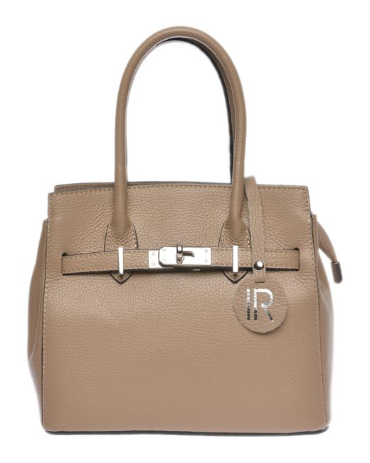 Isabella Rhea Natural Rindsledertasche