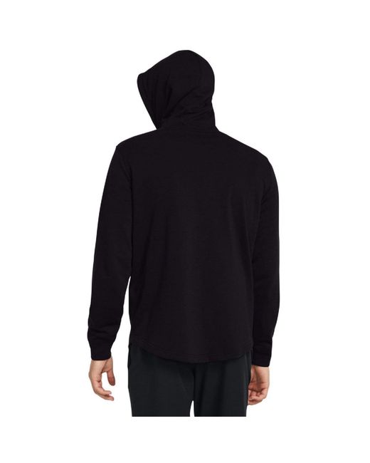 Under Armour Blue Terry Graphic Hoodie for men