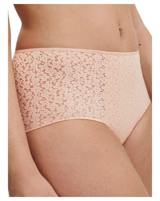 Chantelle Natural Easy Feel Norah High Waisted Covering Full Brief