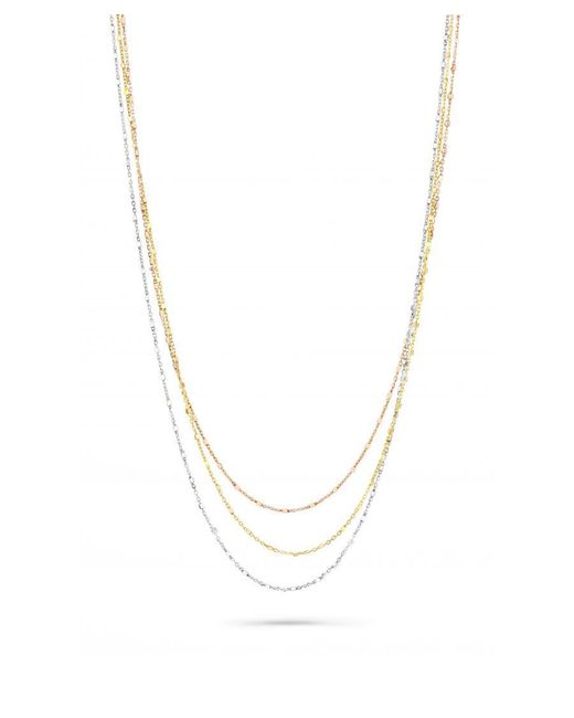 Orphelia White 925 Sterling Necklace