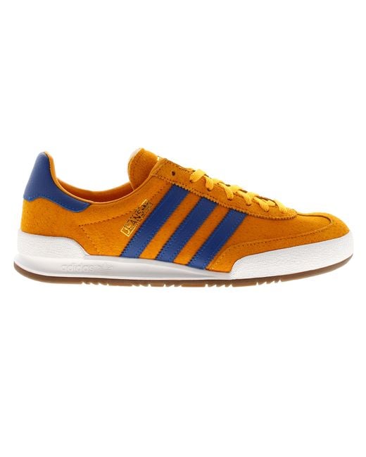 Adidas Originals Black Trainers Jeans Leather Lace Up Royal for men