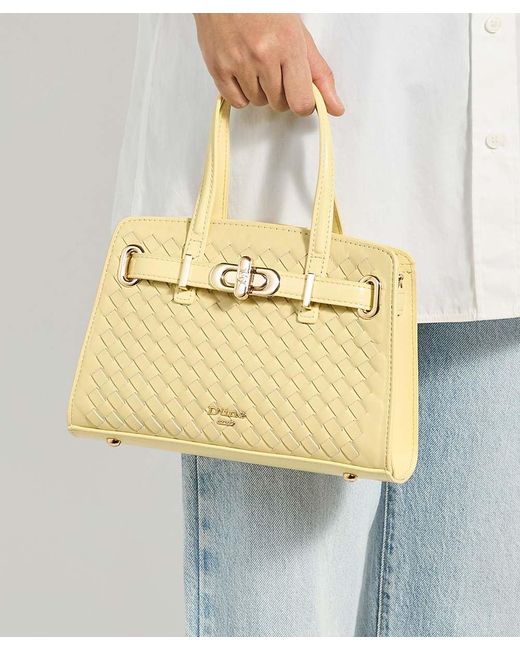 Dune Metallic Dinkydefine Belted Grab Bag
