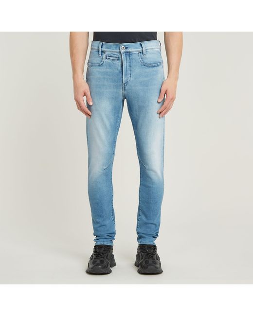 G-Star Blue D-Staq 3D Slim Jeans for men