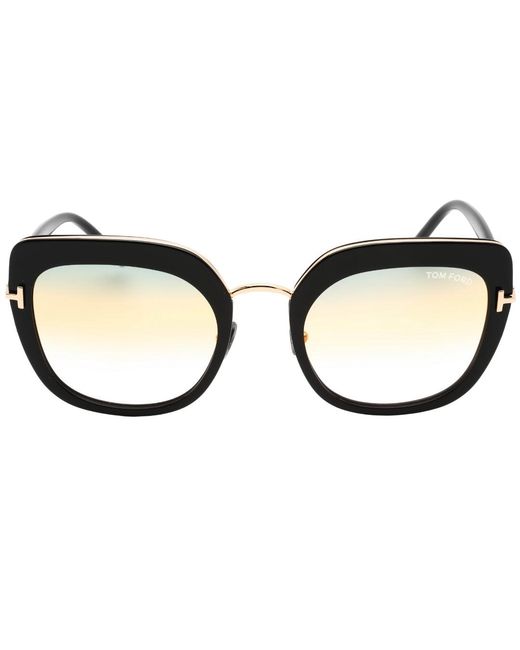 Tom Ford Brown Virginia Ft0945 01B Sunglass